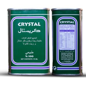 Crystal Olive Oil 175ml – Pure Olive Oil Imported from Saudi Arabia
