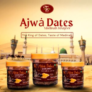 Ajwa Dates Seeds Powder 100g Pack Of 3